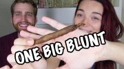 BLAZIN OUR FIRST BACKWOODS BLUNT!