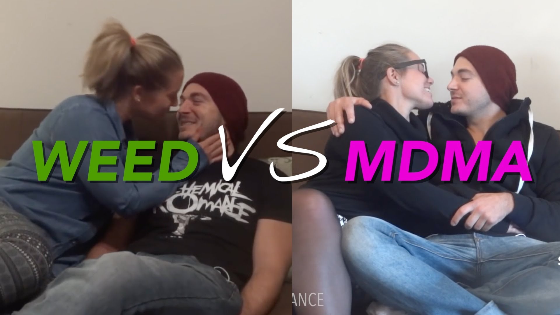 Weed VS MDMA (Molly) Challenge.